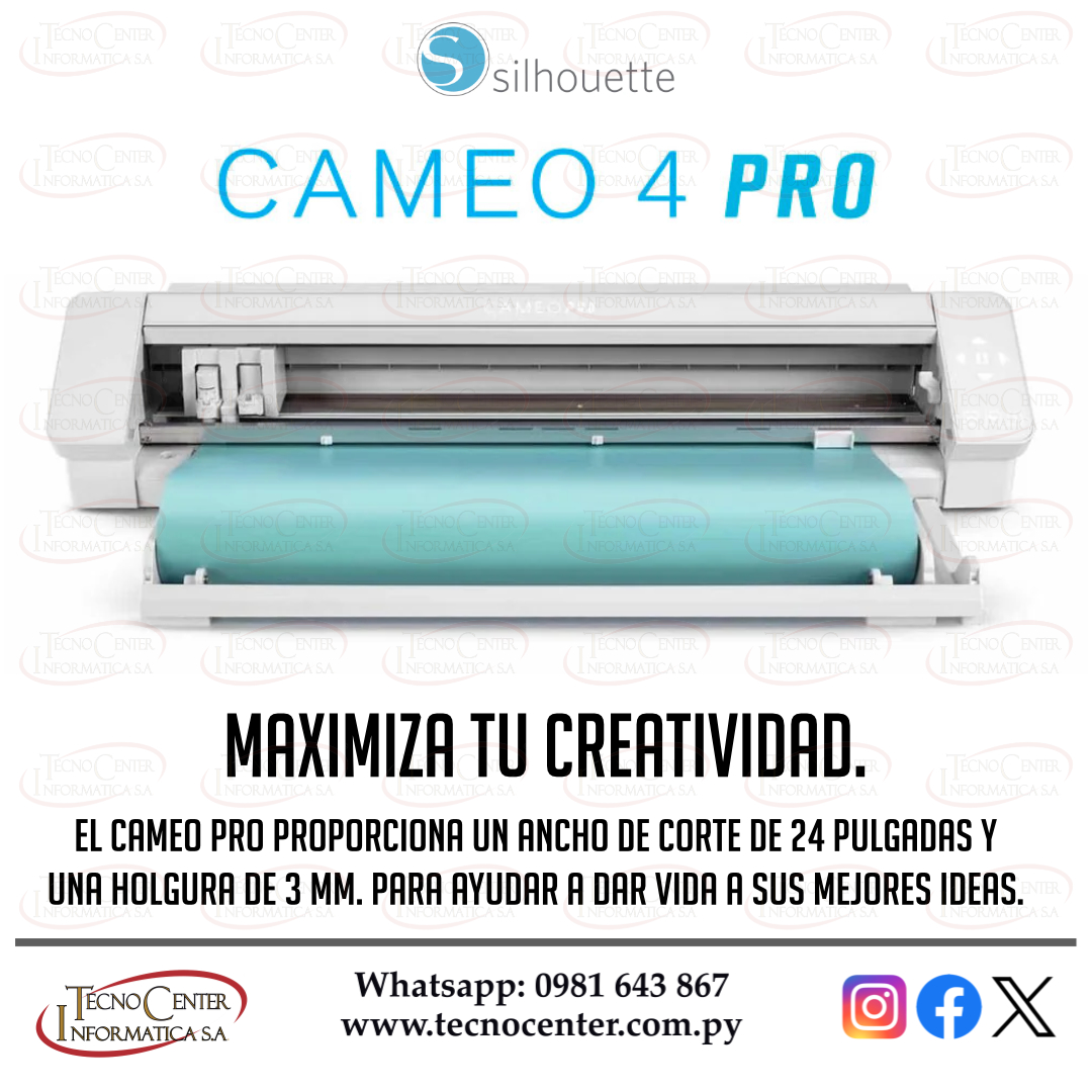 Impresora de corte Silhouette Cameo 4 Pro 4T.